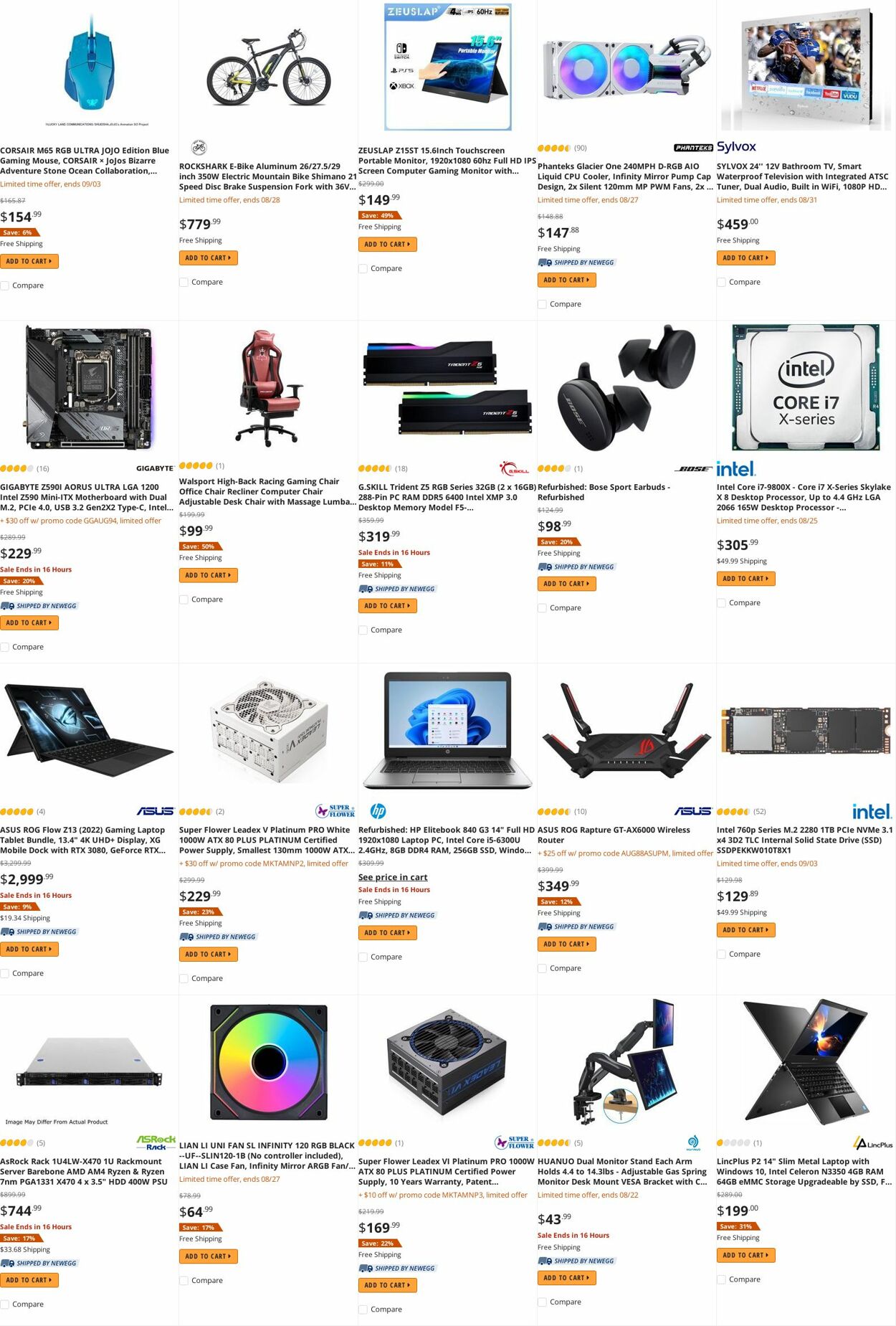 Weekly ad Newegg 08/22/2022 - 08/31/2022