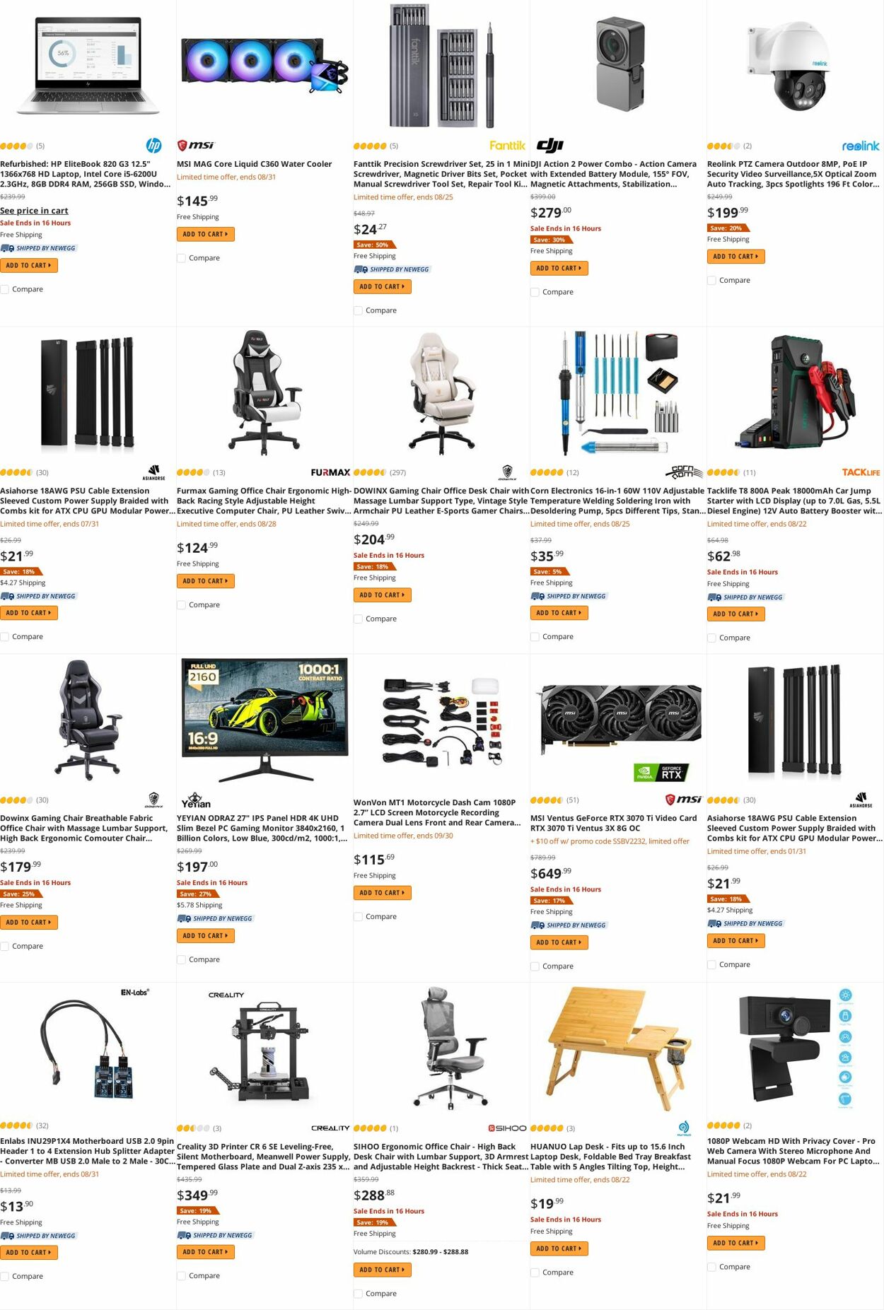 Weekly ad Newegg 08/22/2022 - 08/31/2022