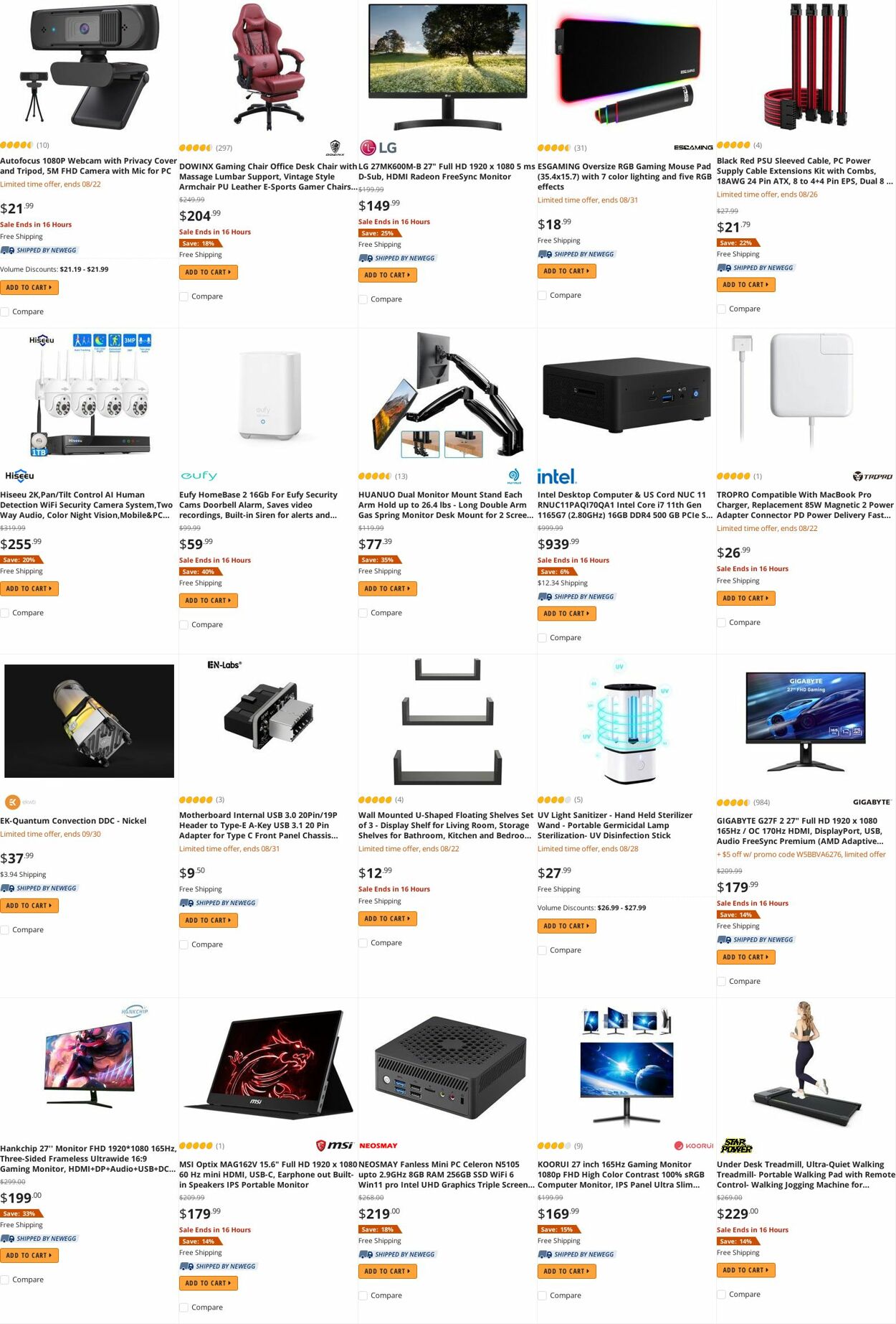 Weekly ad Newegg 08/22/2022 - 08/31/2022