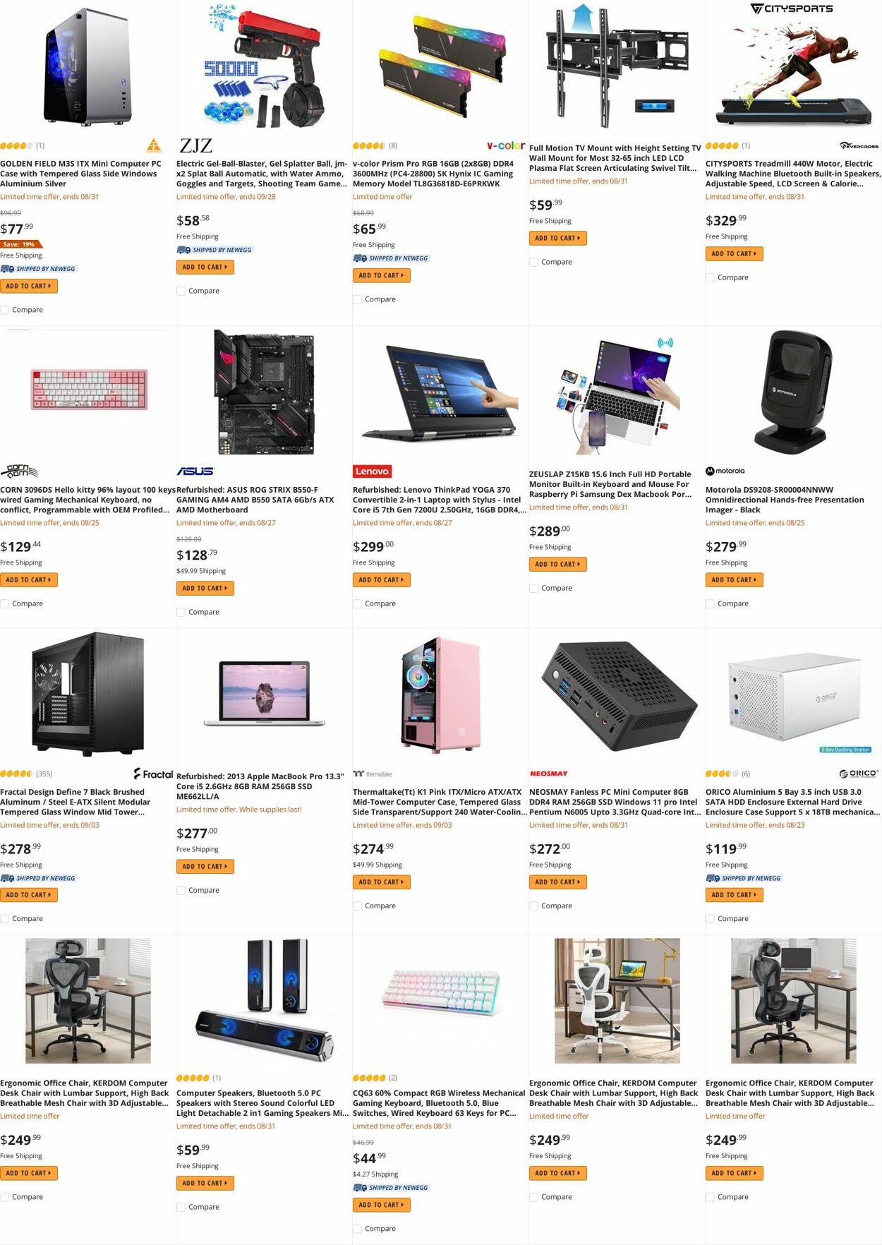 Weekly ad Newegg 08/22/2022 - 08/31/2022