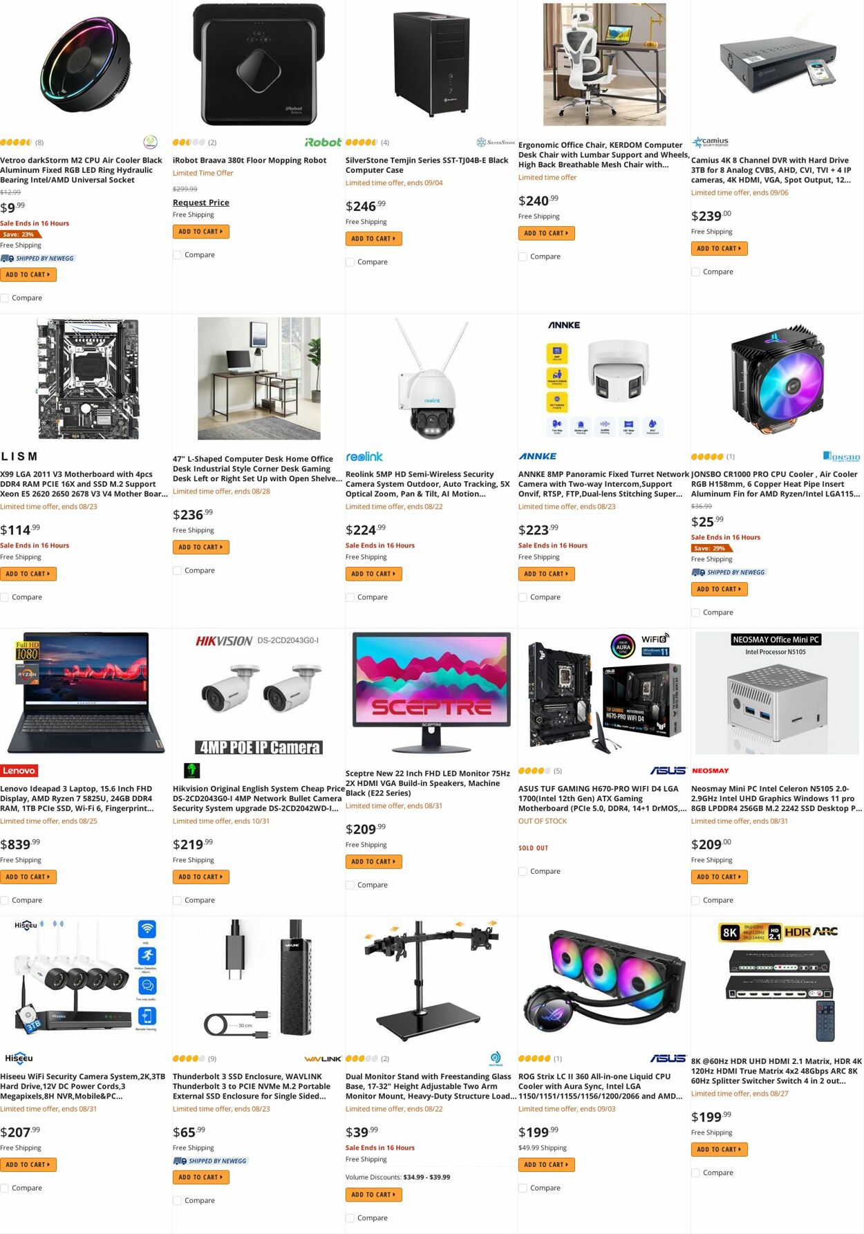 Weekly ad Newegg 08/22/2022 - 08/31/2022