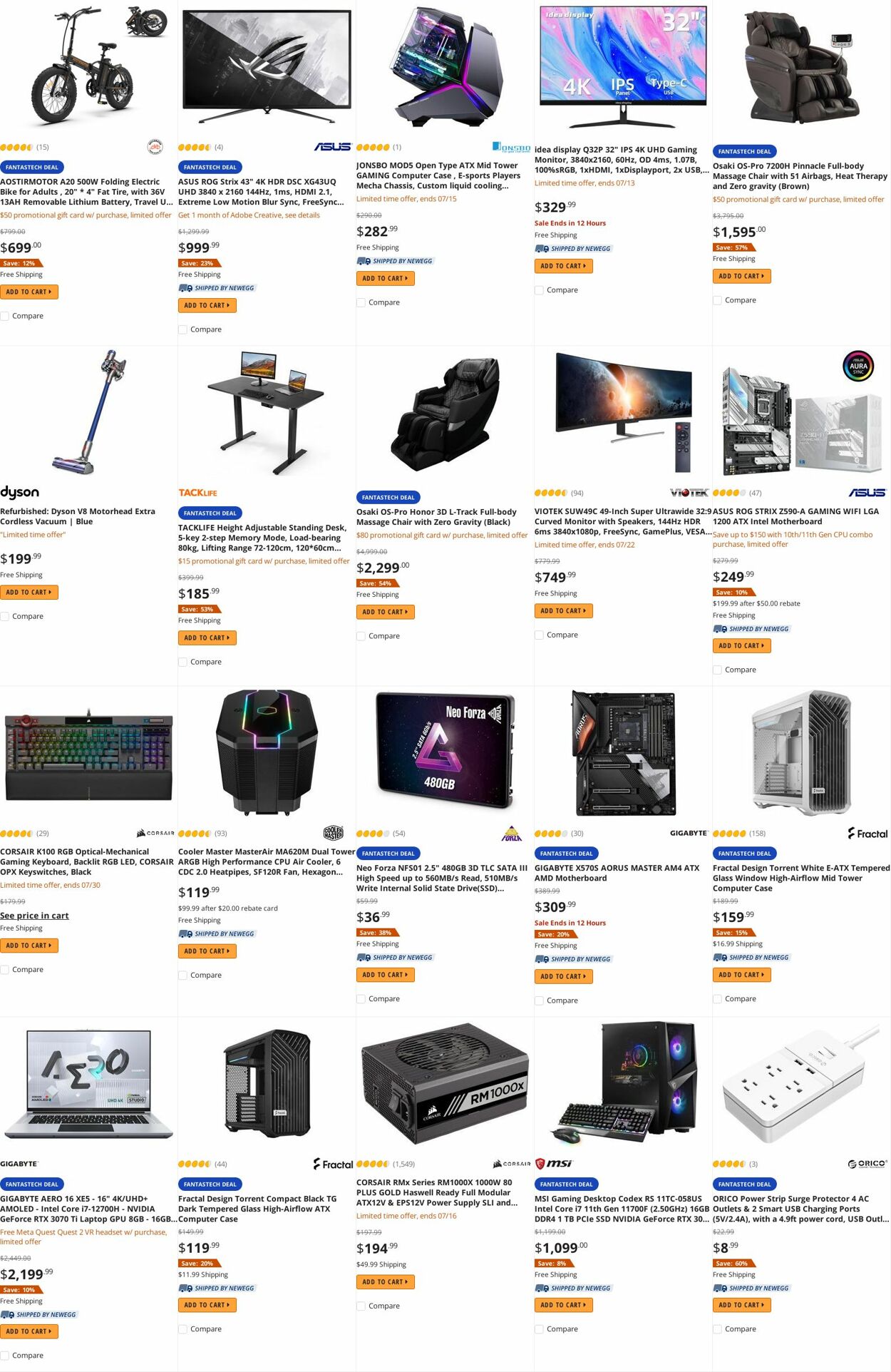 Weekly ad Newegg 07/14/2022 - 07/31/2022