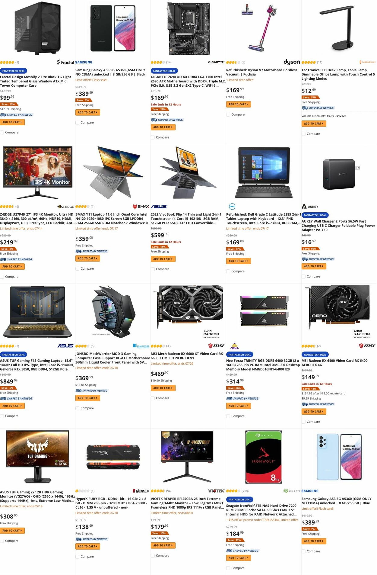 Weekly ad Newegg 07/14/2022 - 07/31/2022