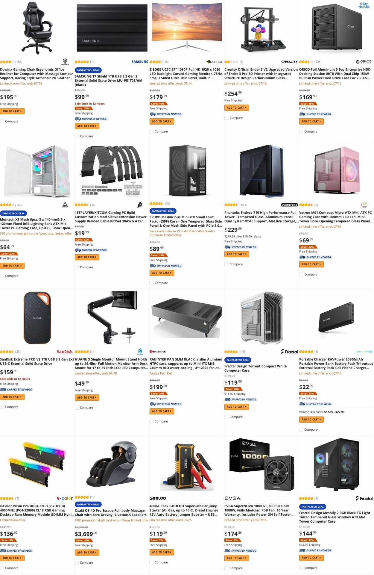 Weekly ad Newegg 07/14/2022 - 07/31/2022