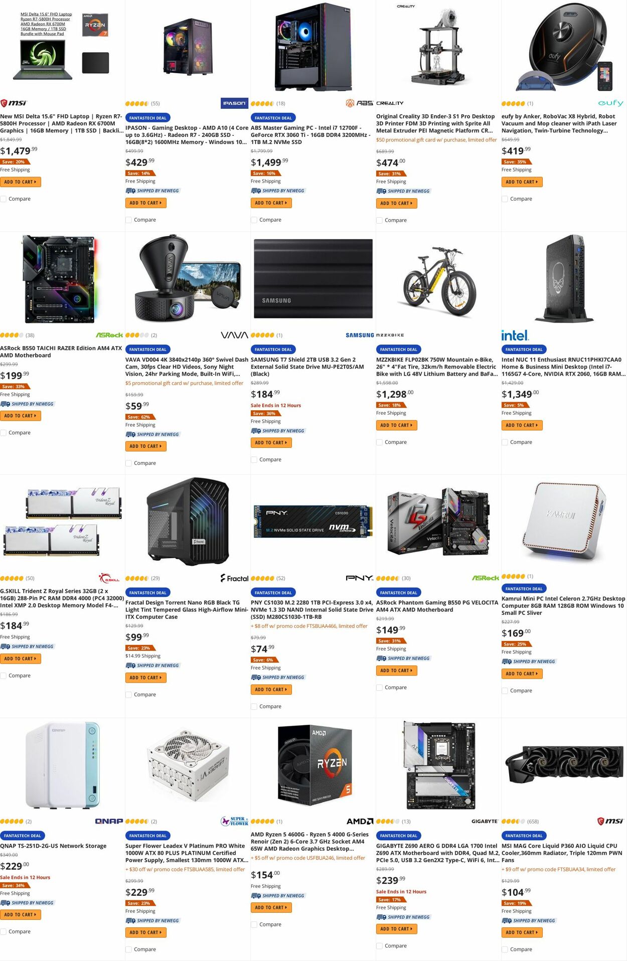 Weekly ad Newegg 07/14/2022 - 07/31/2022