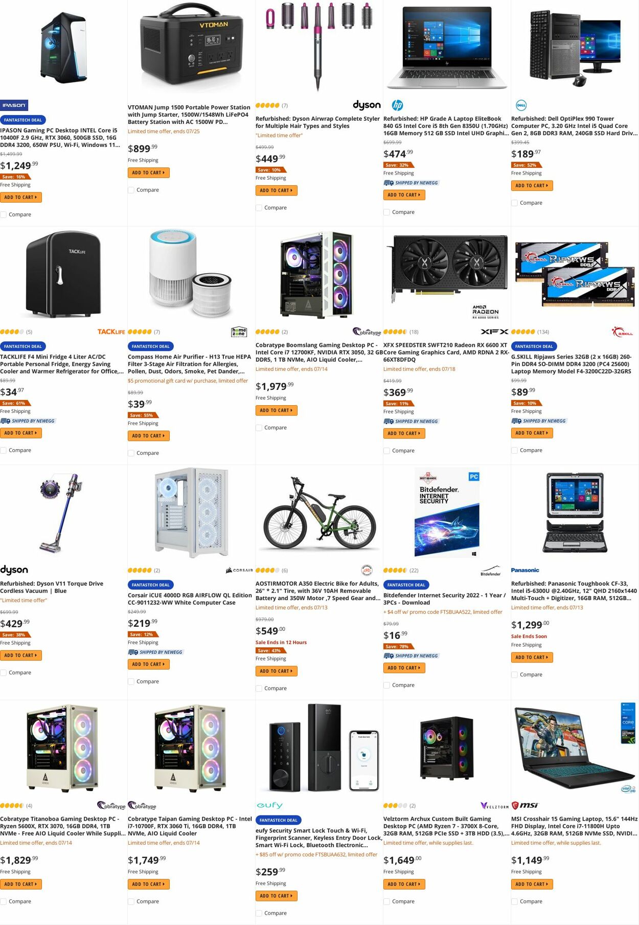 Weekly ad Newegg 07/14/2022 - 07/31/2022