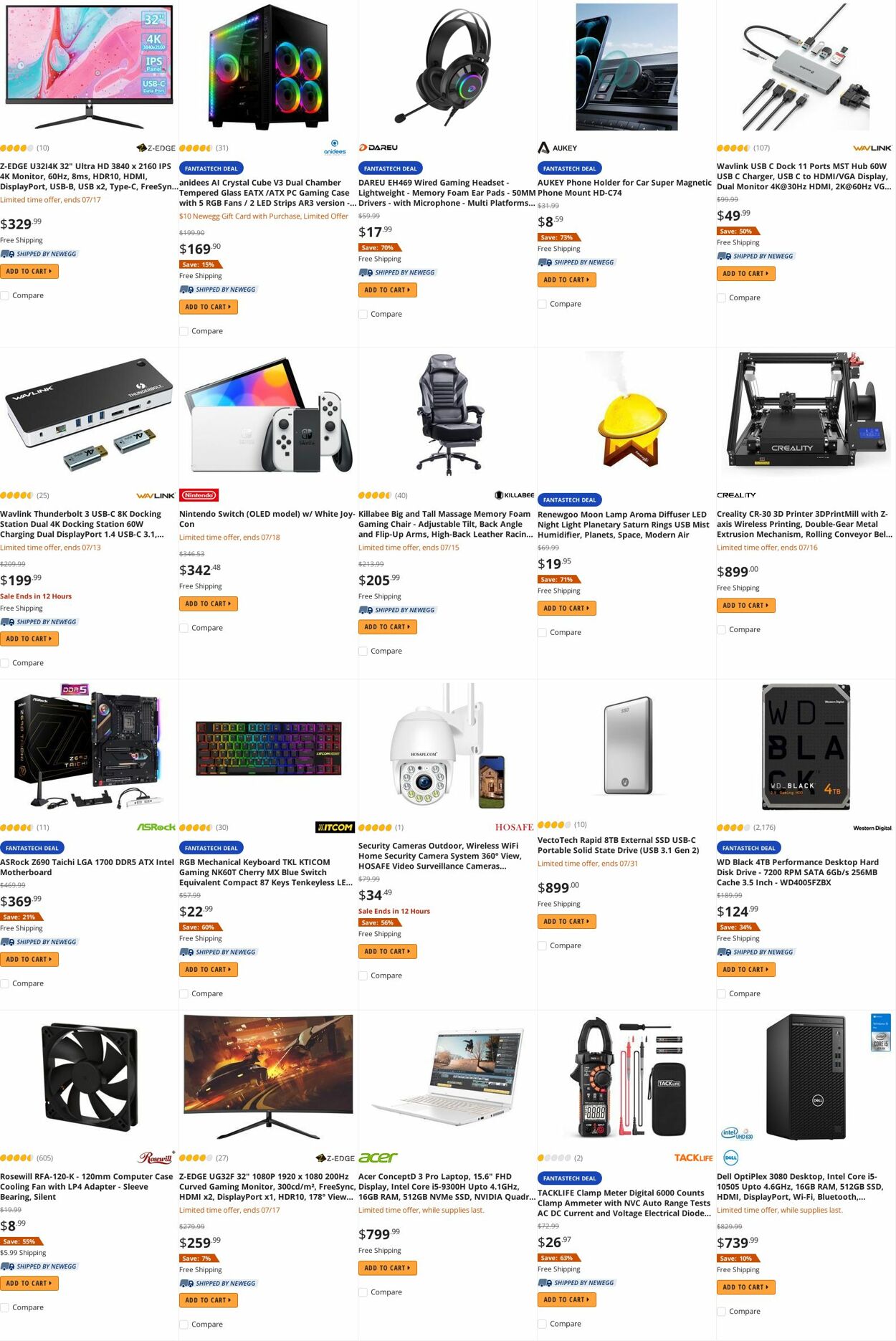 Weekly ad Newegg 07/14/2022 - 07/31/2022