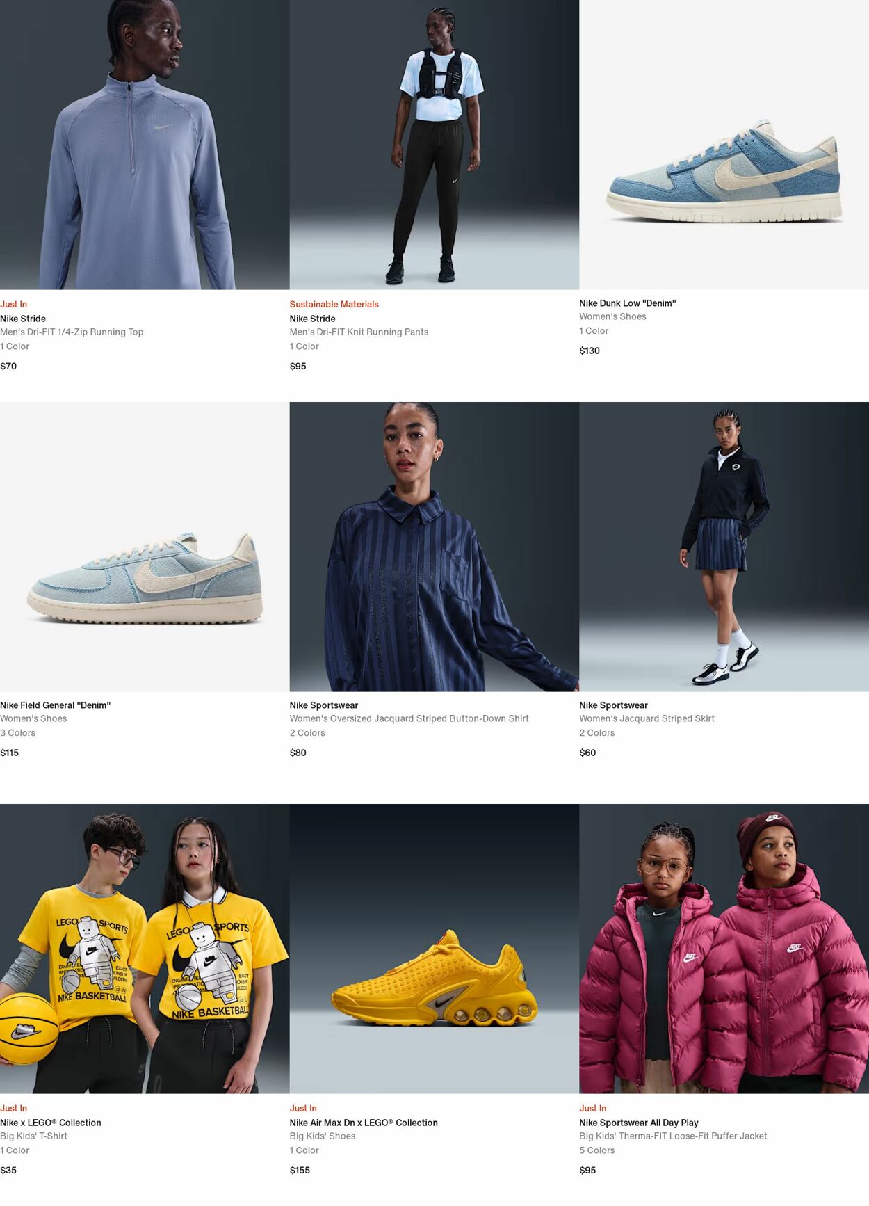 Weekly ad Nike 08/04/2025 - 08/13/2025
