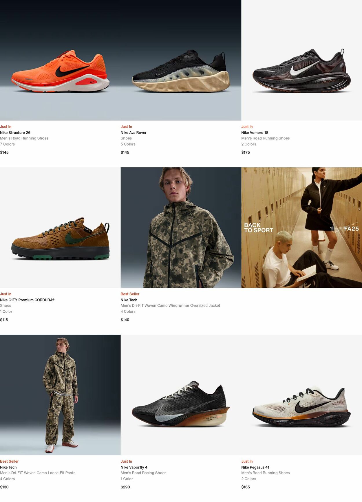 Weekly ad Nike 08/04/2025 - 08/13/2025