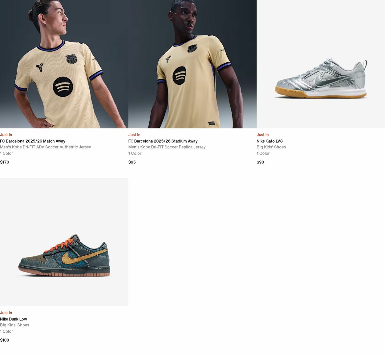 Weekly ad Nike 08/04/2025 - 08/13/2025