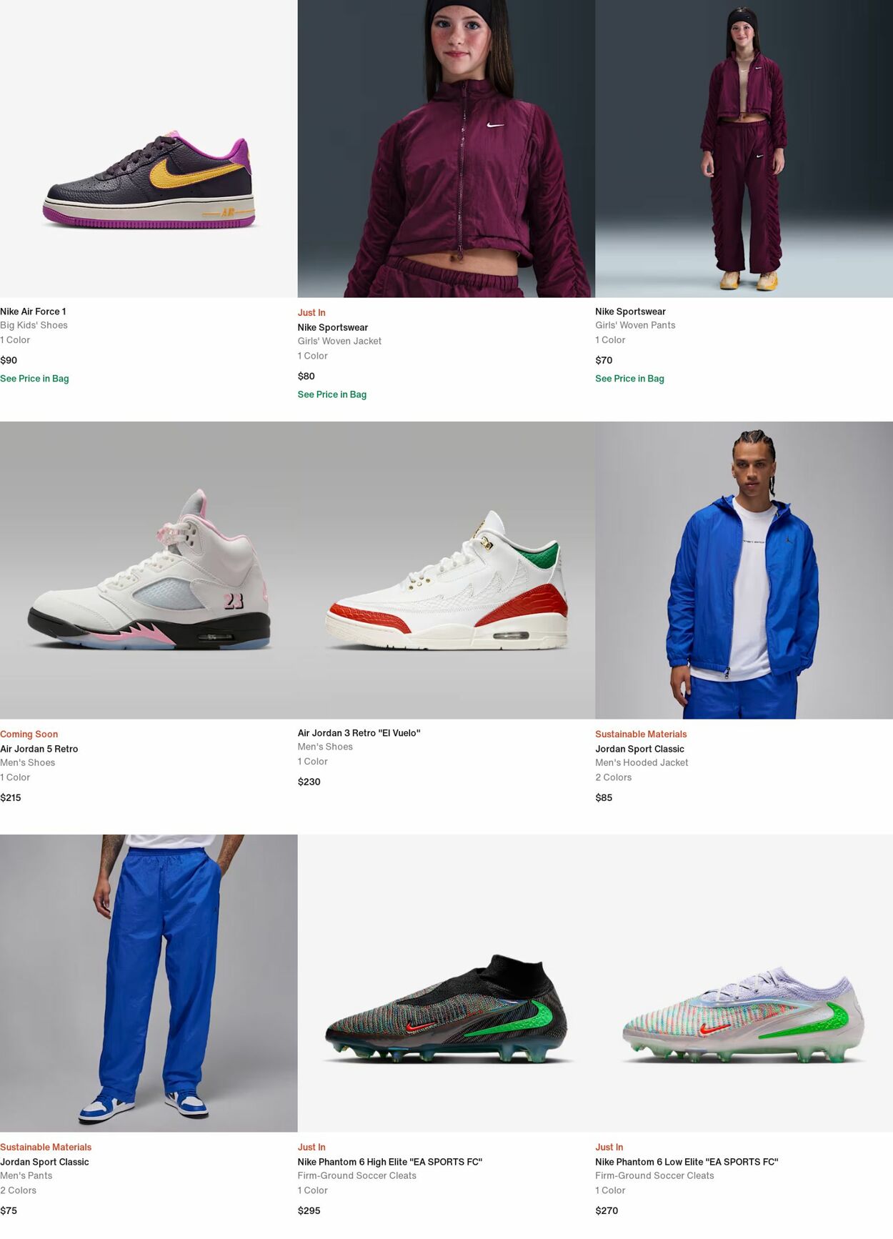 Weekly ad Nike 10/06/2025 - 10/15/2025