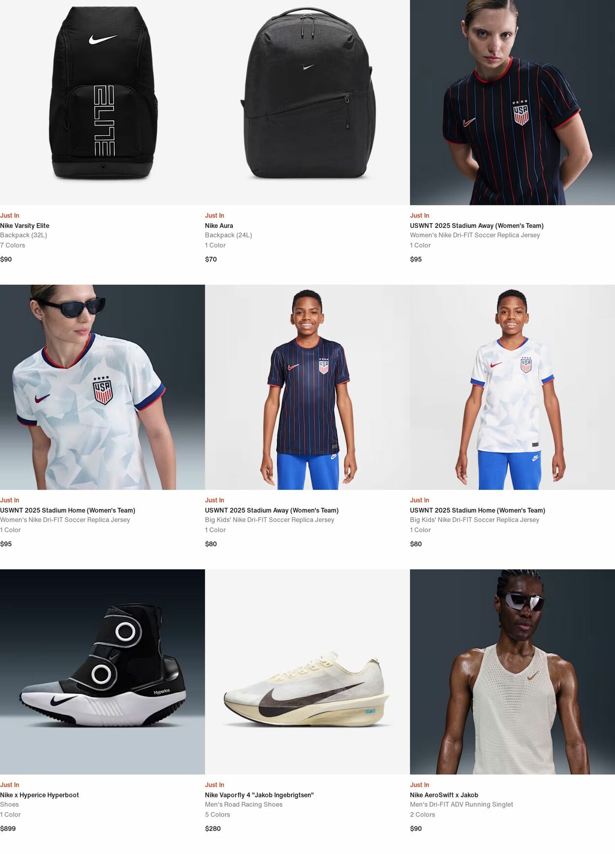 Weekly ad Nike 05/26/2025 - 06/04/2025