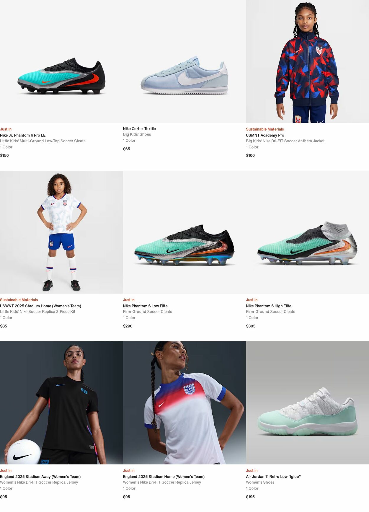 Weekly ad Nike 06/16/2025 - 06/25/2025