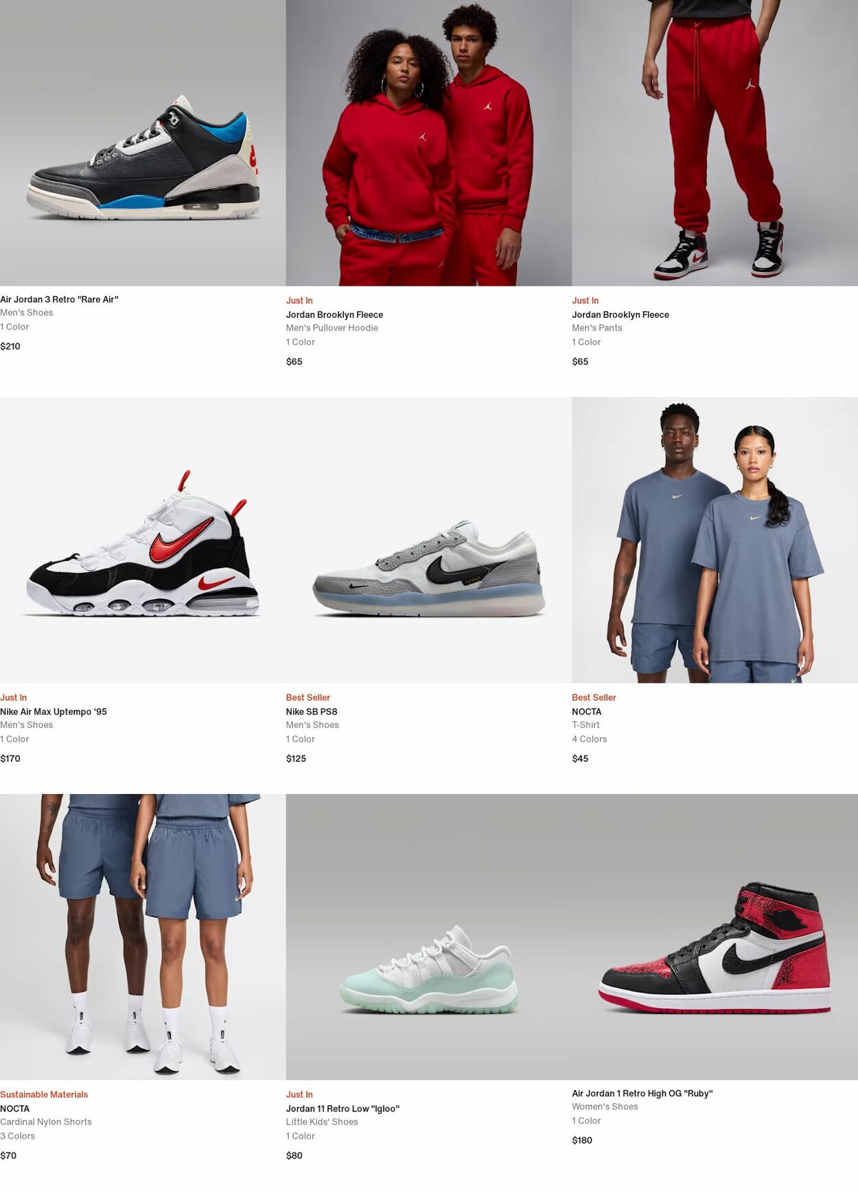 Weekly ad Nike 06/16/2025 - 06/25/2025
