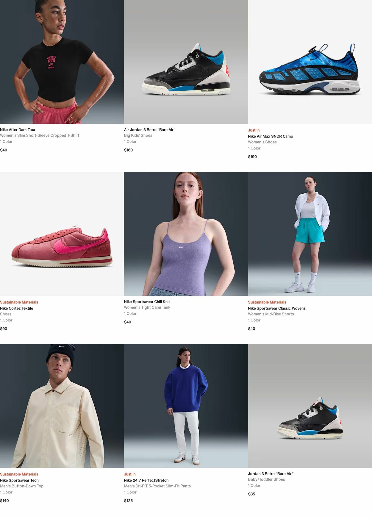 Weekly ad Nike 06/16/2025 - 06/25/2025