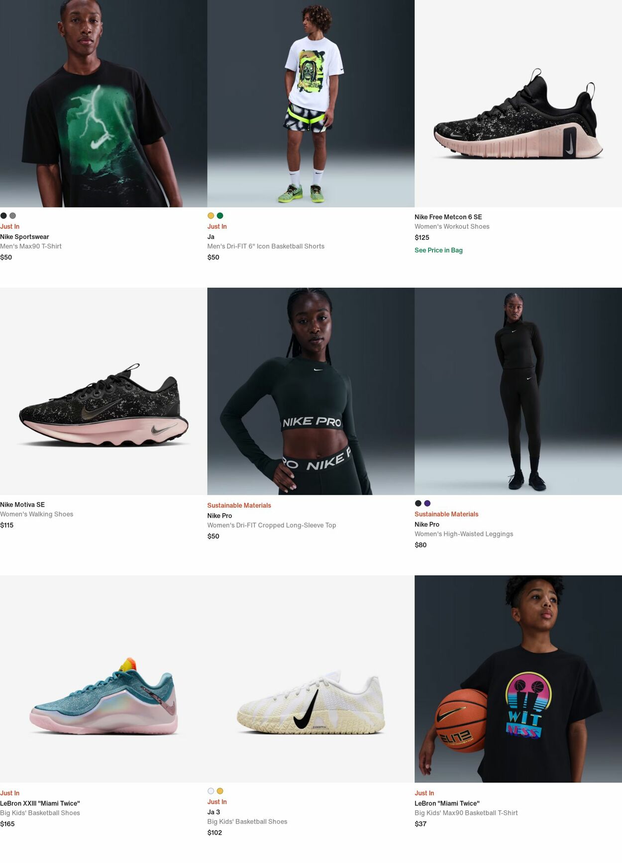 Weekly ad Nike 10/20/2025 - 10/29/2025