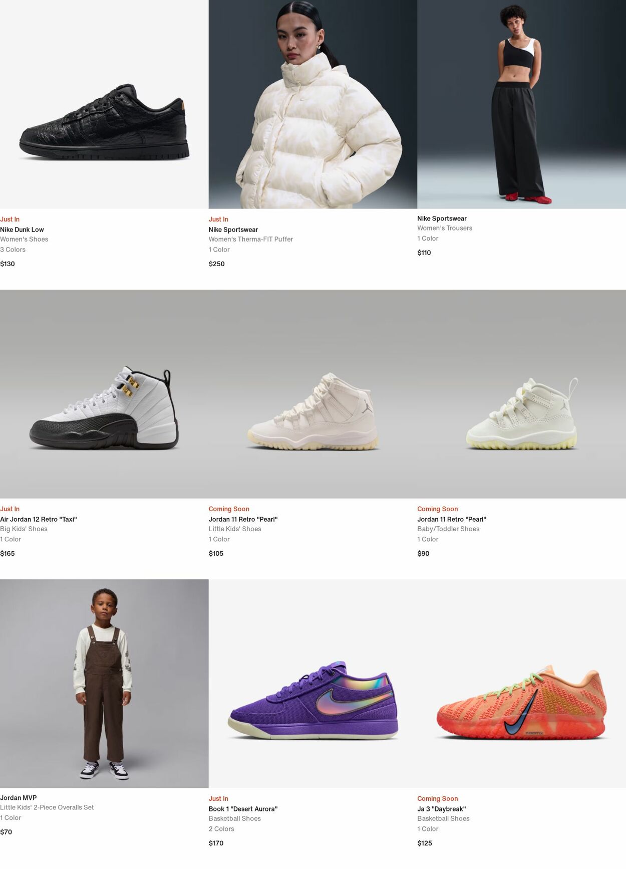 Weekly ad Nike 11/10/2025 - 11/19/2025