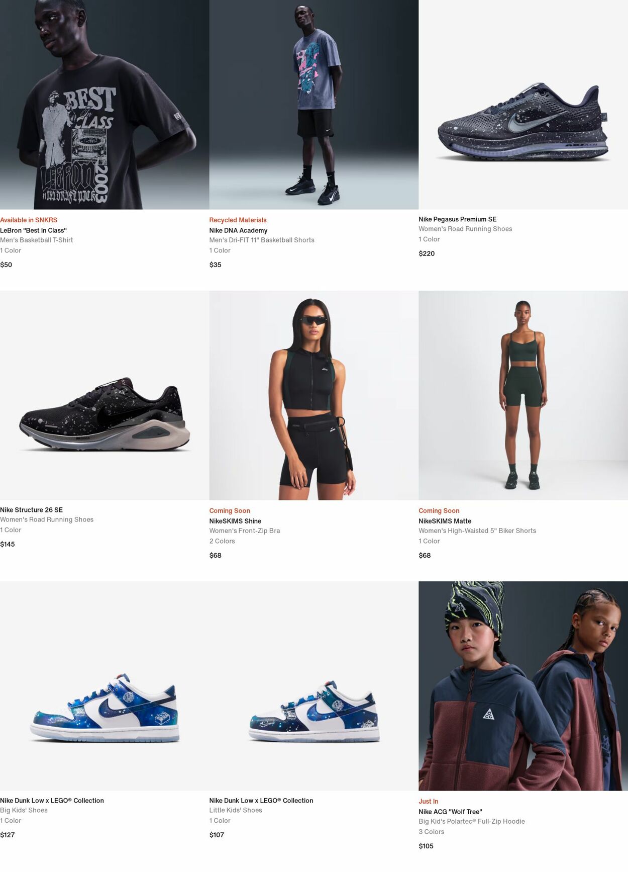Weekly ad Nike 11/10/2025 - 11/19/2025