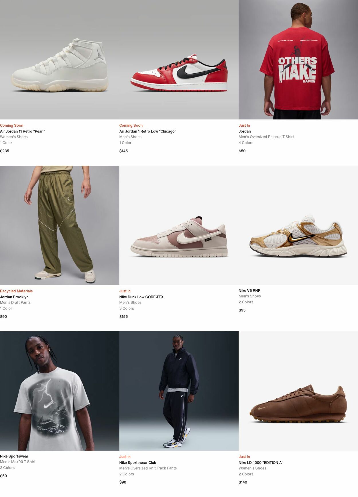 Weekly ad Nike 11/10/2025 - 11/19/2025