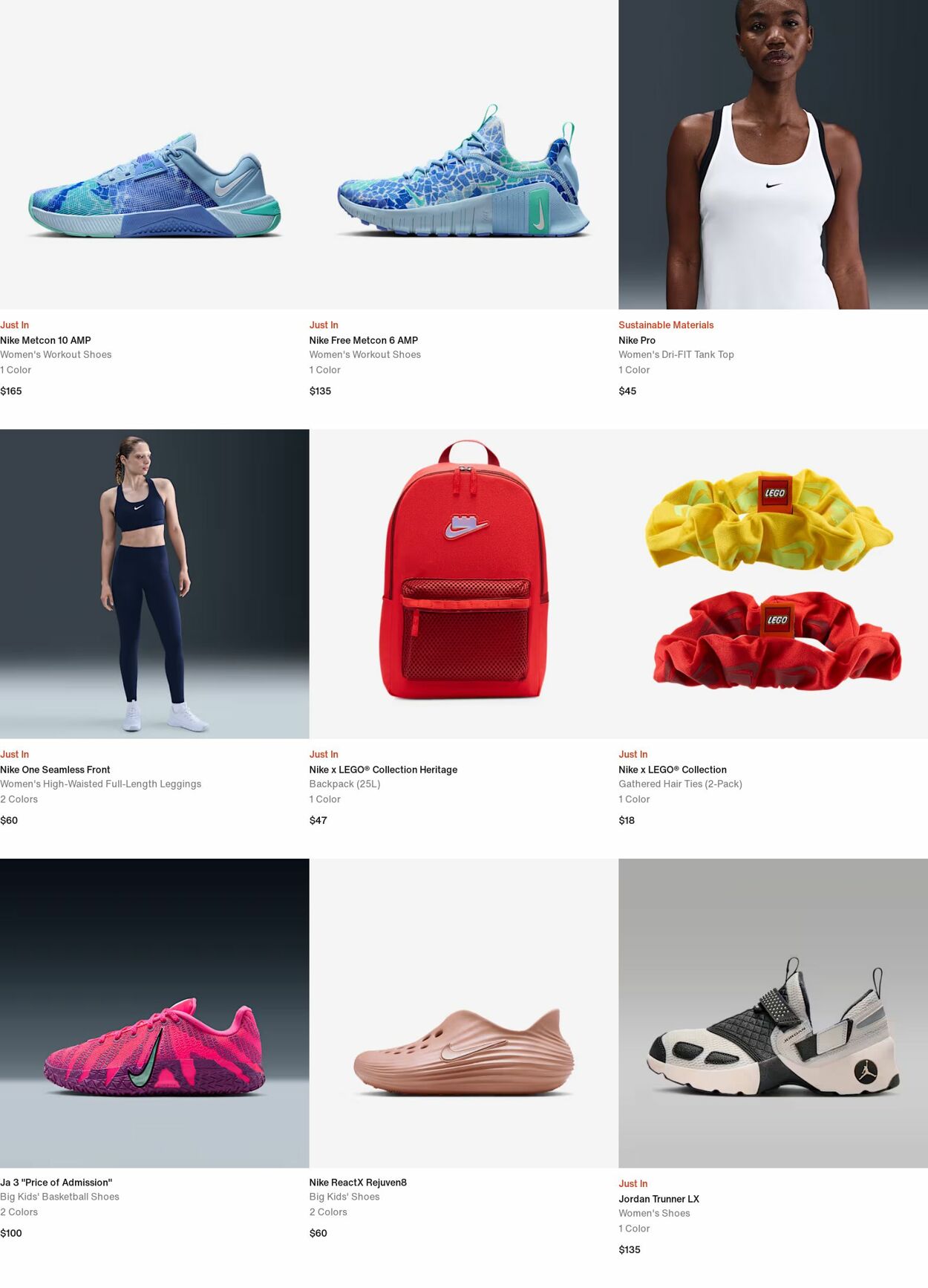 Weekly ad Nike 09/08/2025 - 09/17/2025