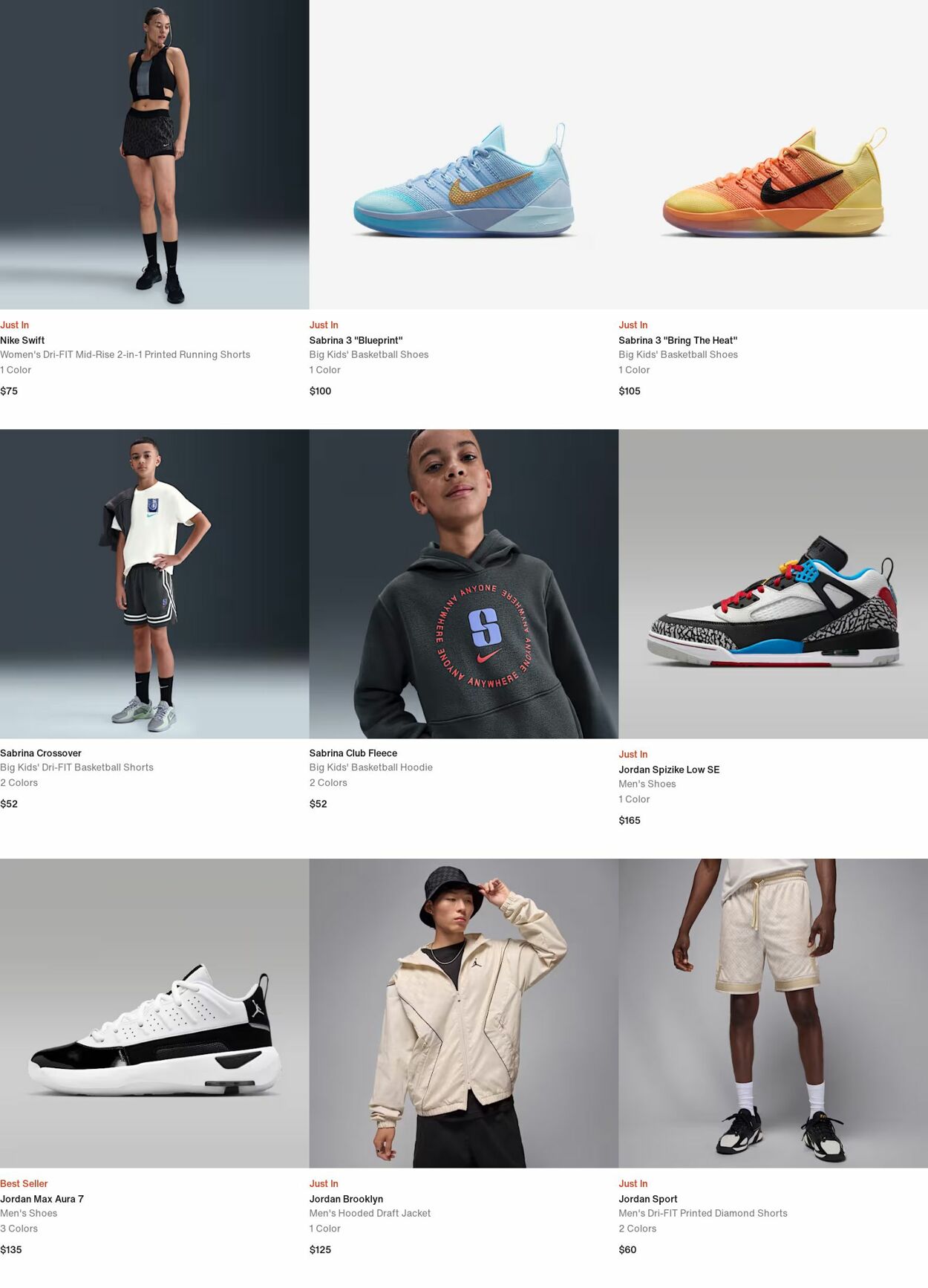 Weekly ad Nike 07/28/2025 - 08/06/2025