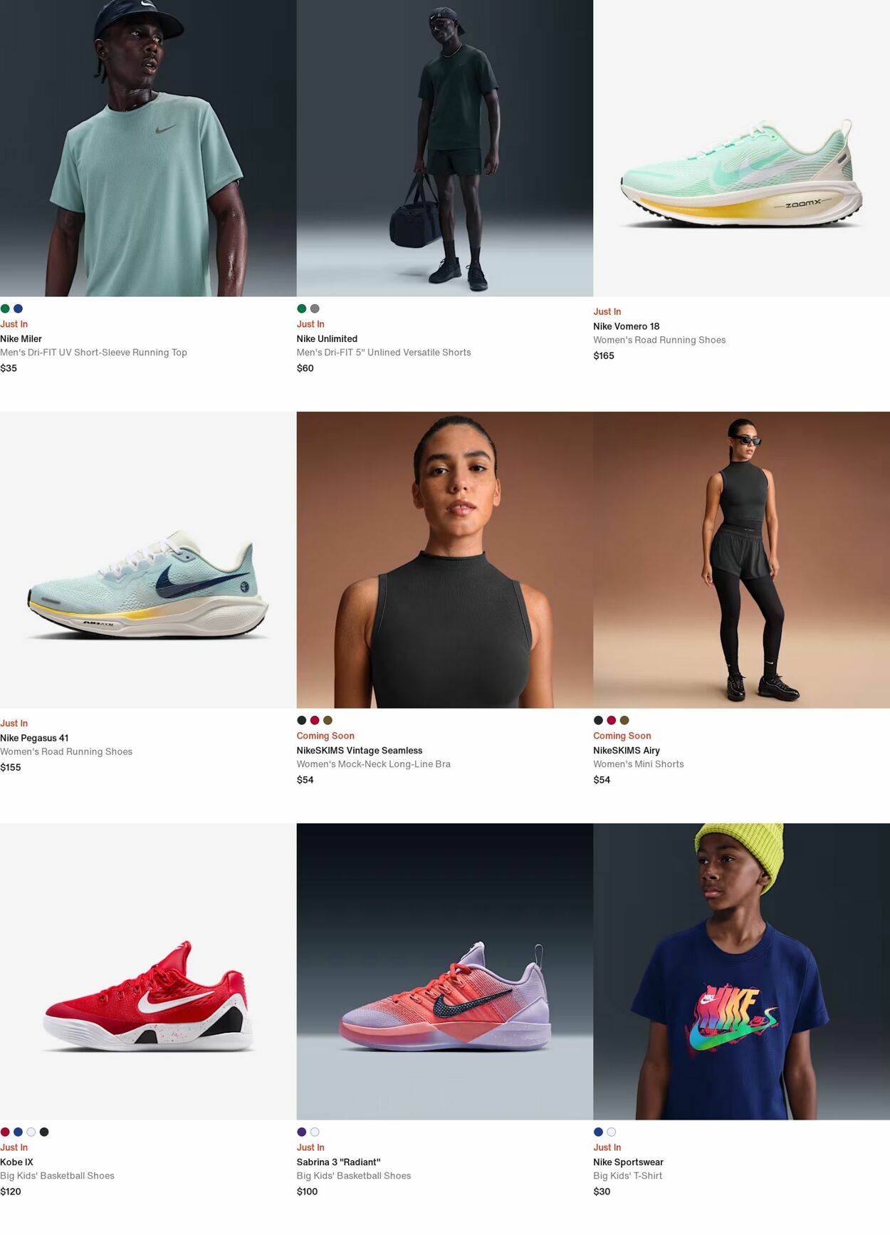 Weekly ad Nike 09/22/2025 - 10/01/2025