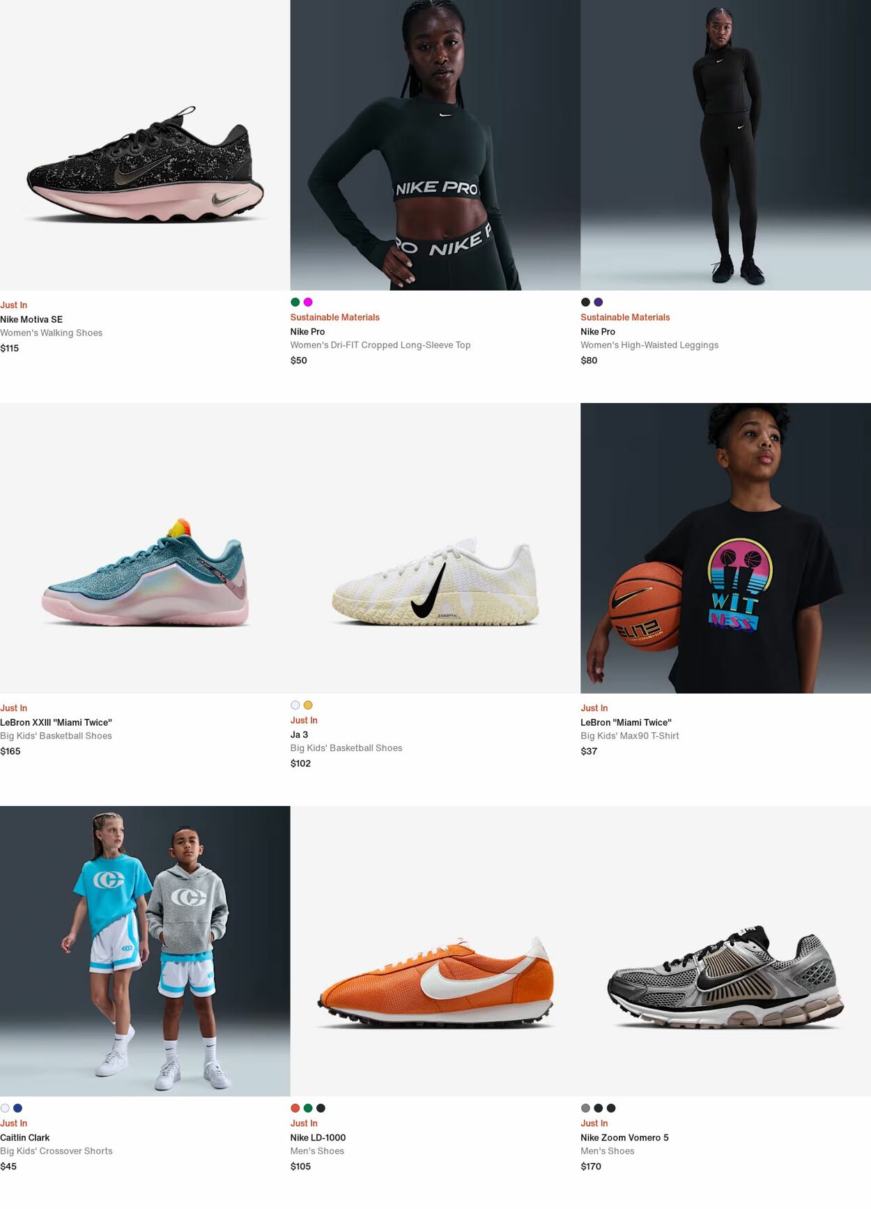 Weekly ad Nike 10/13/2025 - 10/22/2025