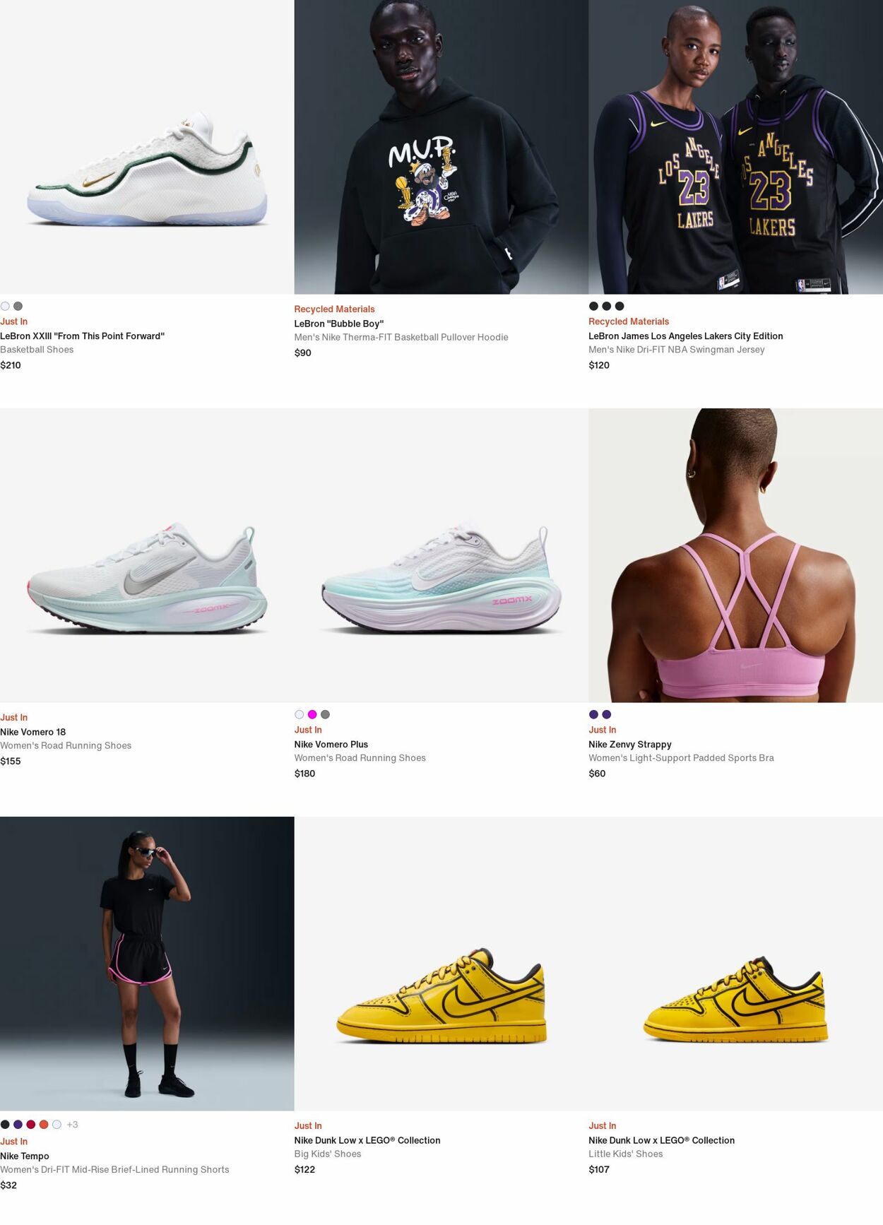 Weekly ad Nike 12/08/2025 - 12/17/2025