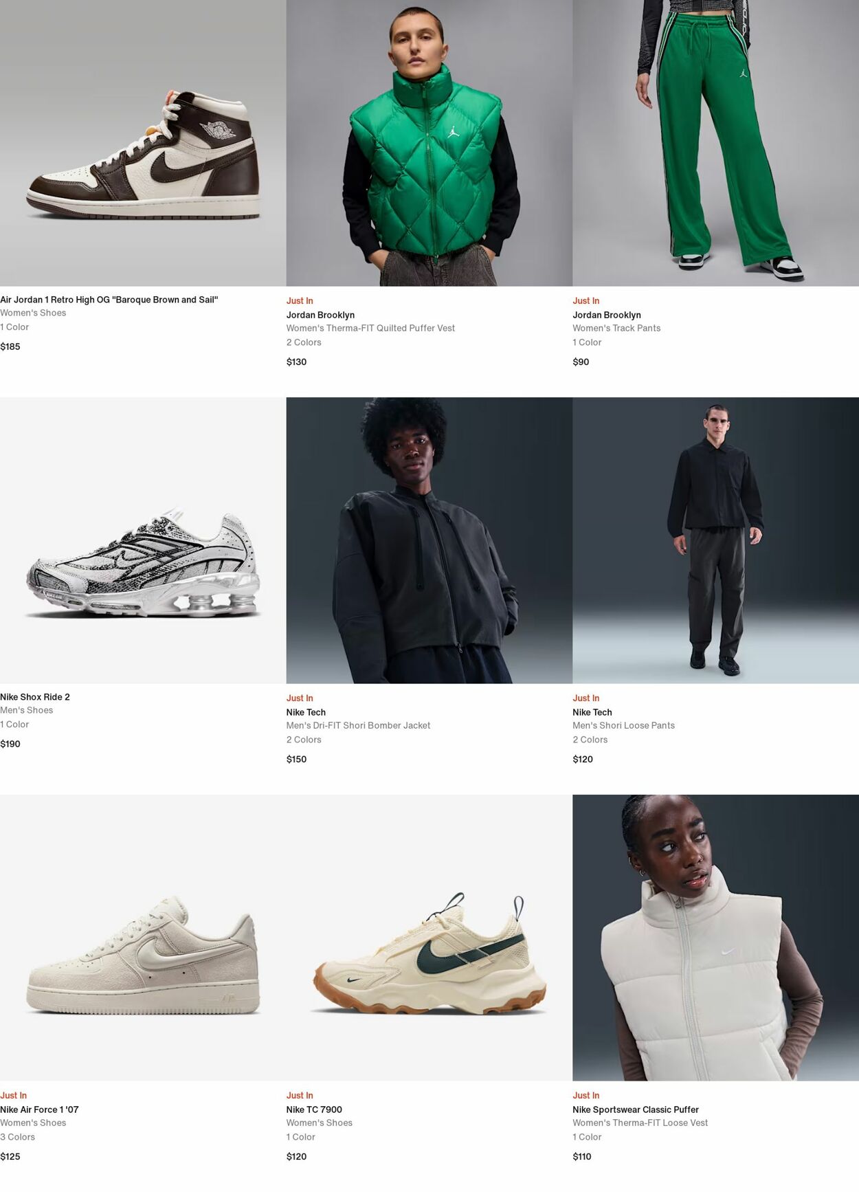 Weekly ad Nike 09/29/2025 - 10/08/2025