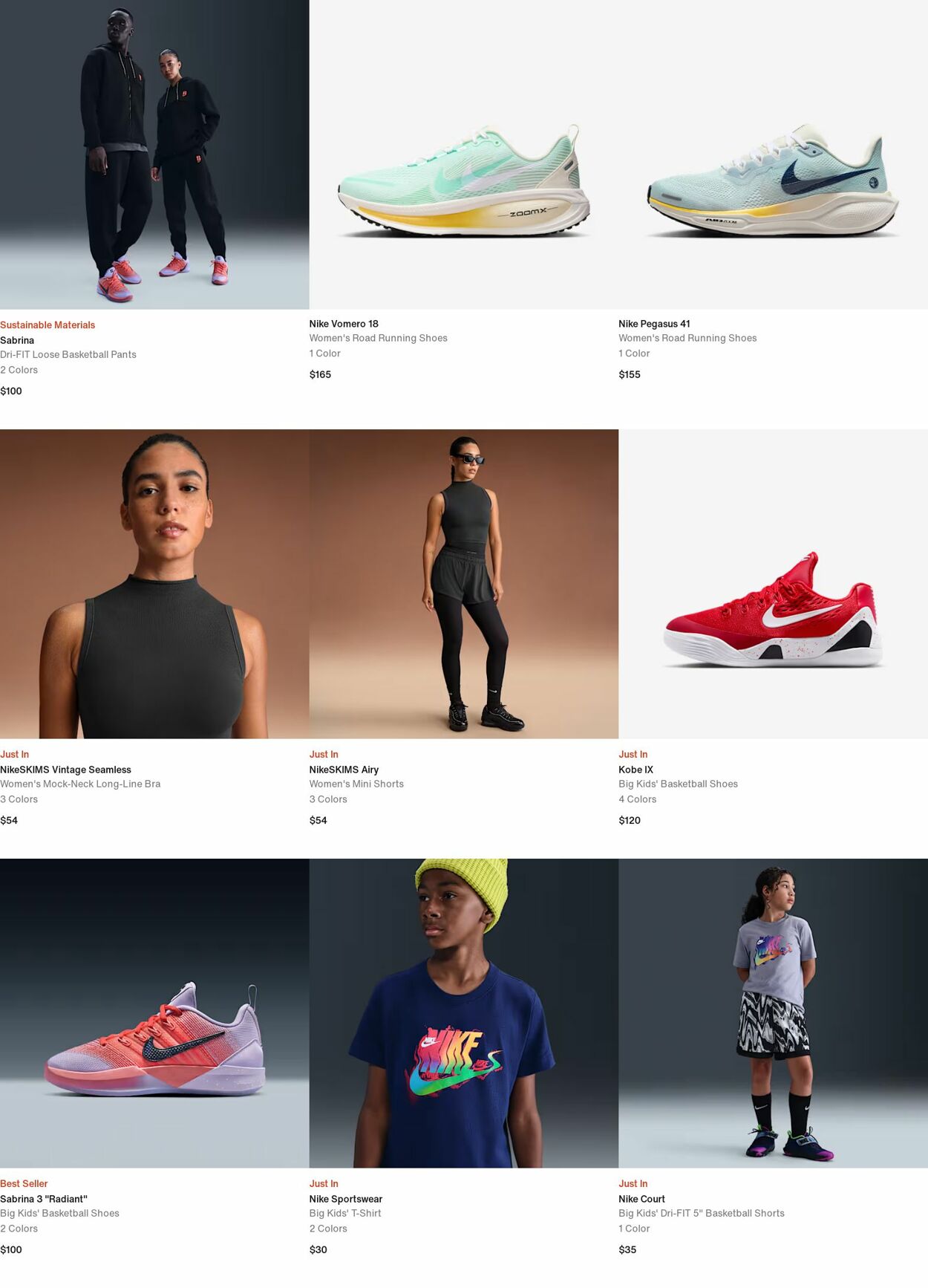 Weekly ad Nike 09/29/2025 - 10/08/2025