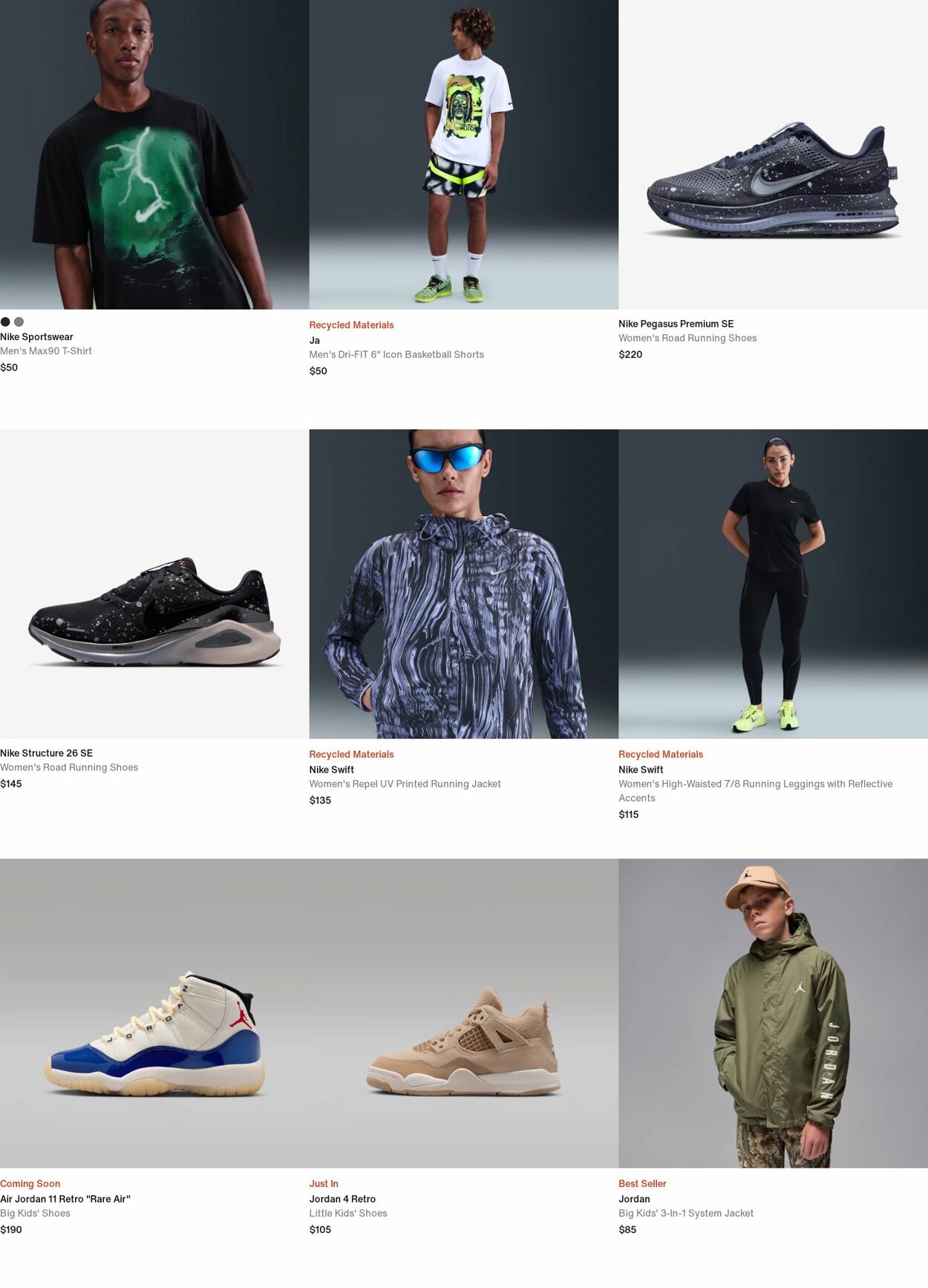 Weekly ad Nike 11/03/2025 - 11/12/2025