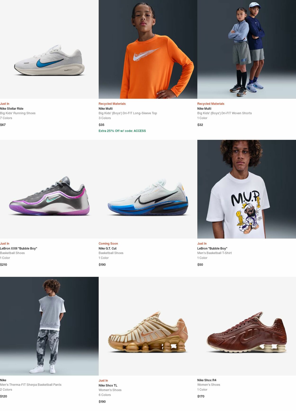 Weekly ad Nike 11/17/2025 - 11/26/2025
