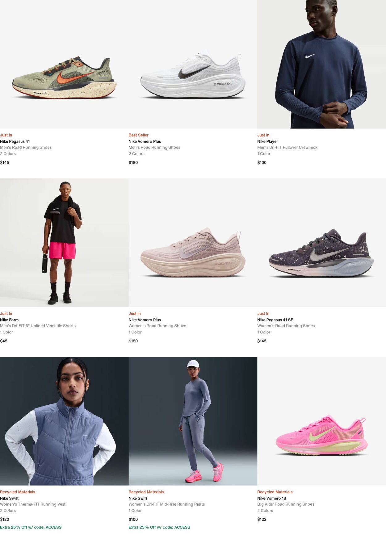 Weekly ad Nike 11/17/2025 - 11/26/2025