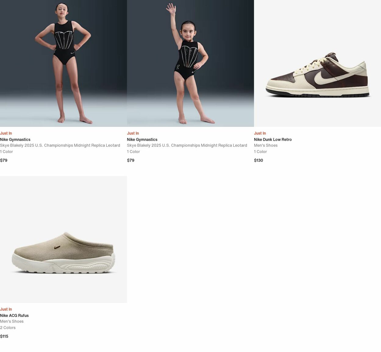 Weekly ad Nike 08/18/2025 - 08/27/2025
