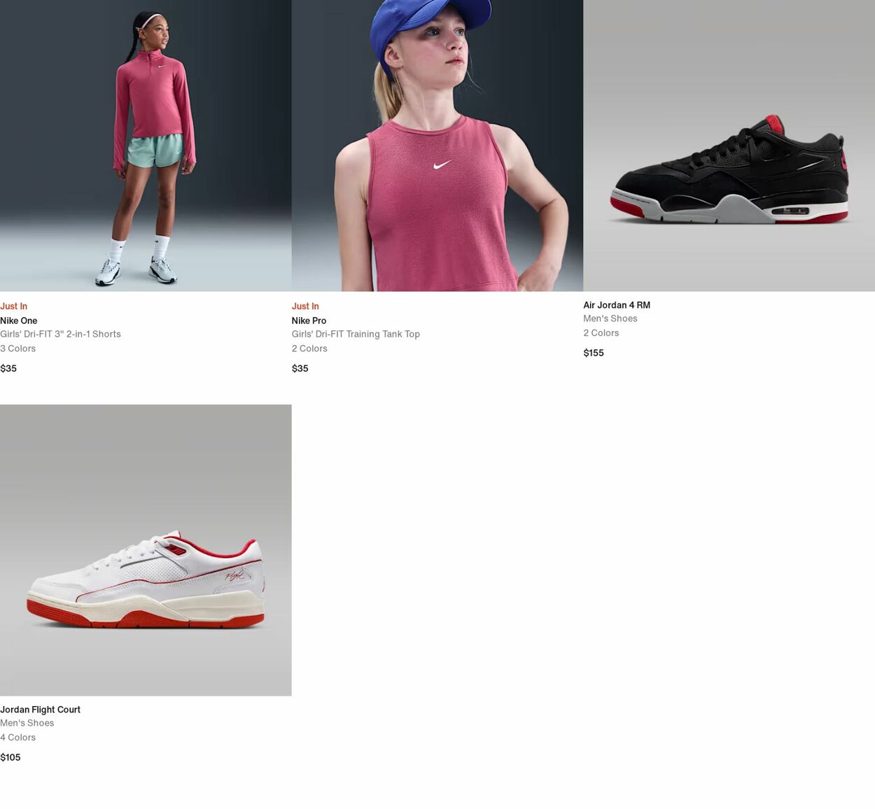 Weekly ad Nike 07/07/2025 - 07/16/2025