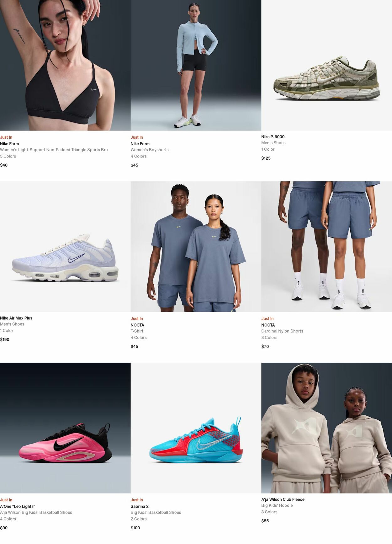 Weekly ad Nike 06/02/2025 - 06/11/2025