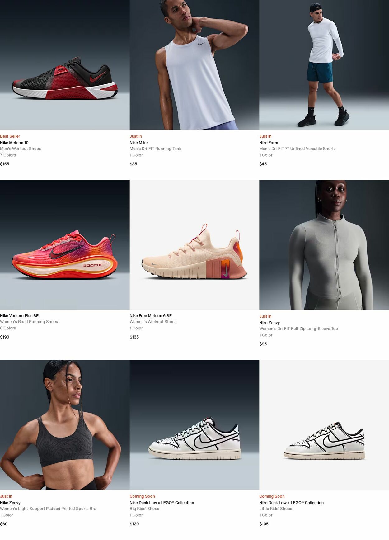 Weekly ad Nike 08/25/2025 - 09/03/2025
