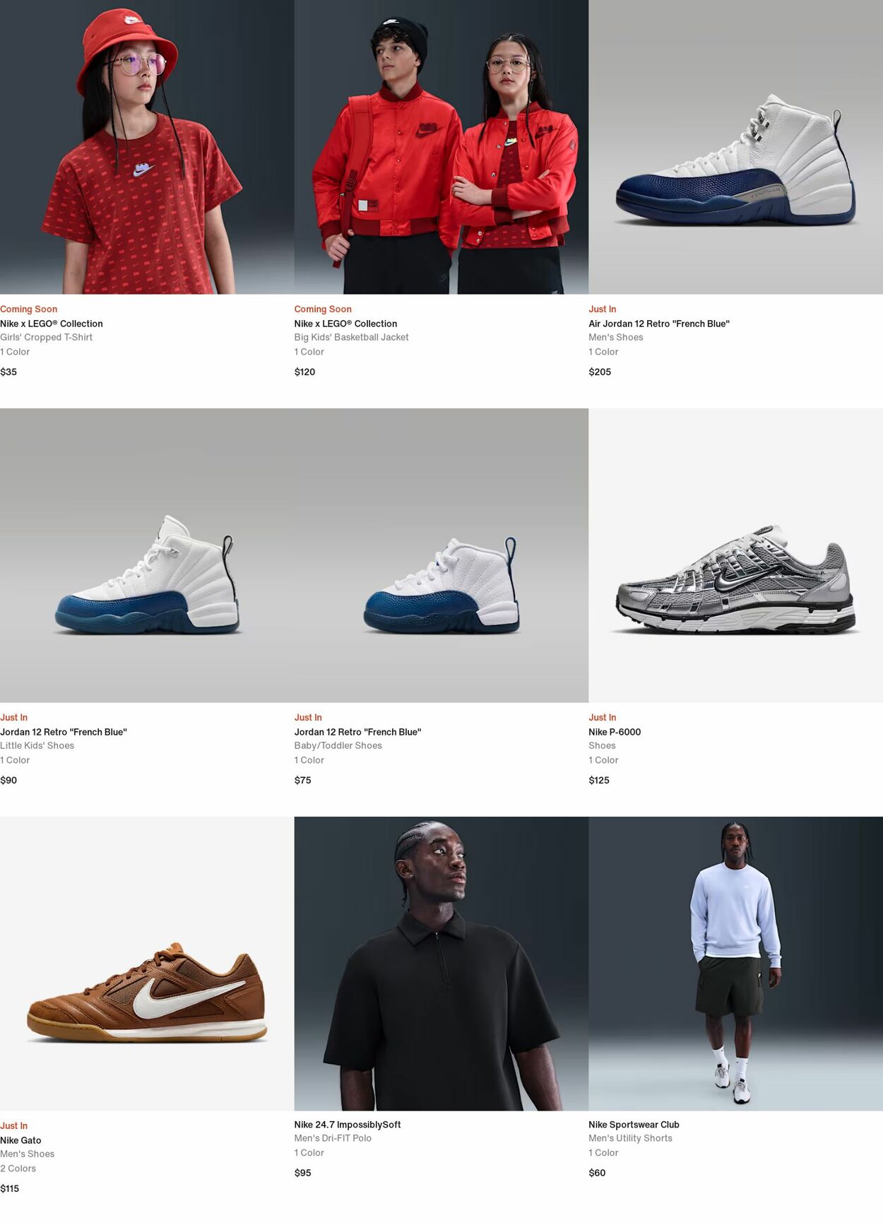 Weekly ad Nike 08/25/2025 - 09/03/2025