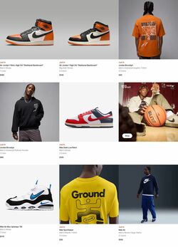 Weekly ad Nike 08/25/2025 - 09/03/2025