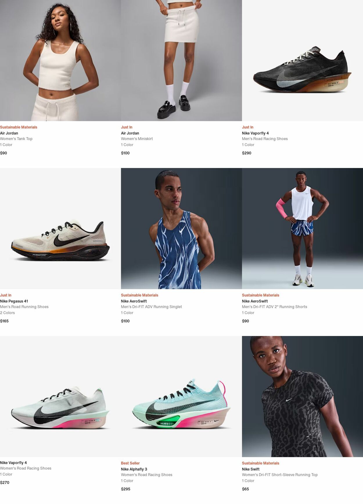 Weekly ad Nike 08/11/2025 - 08/20/2025