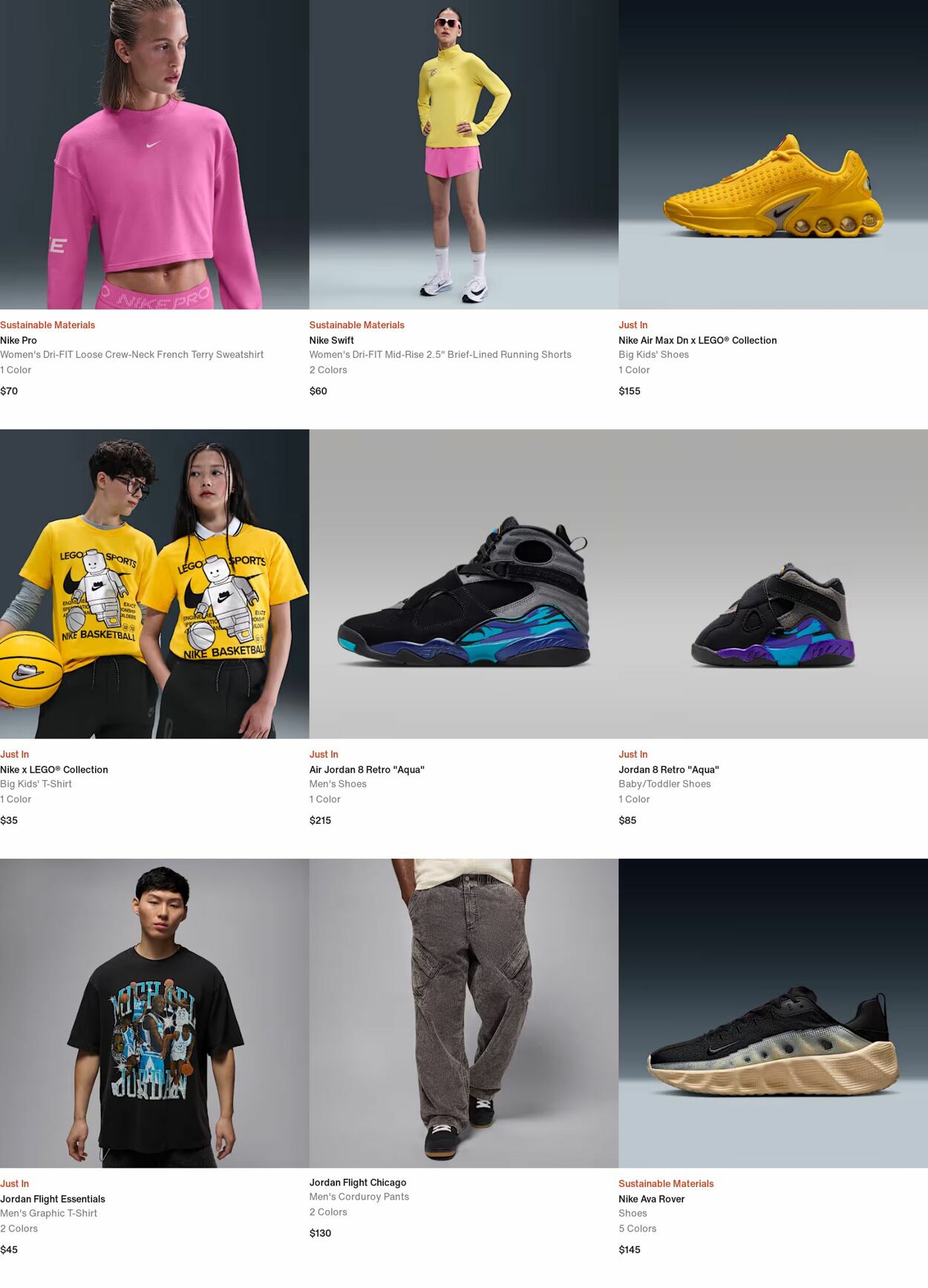 Weekly ad Nike 08/11/2025 - 08/20/2025