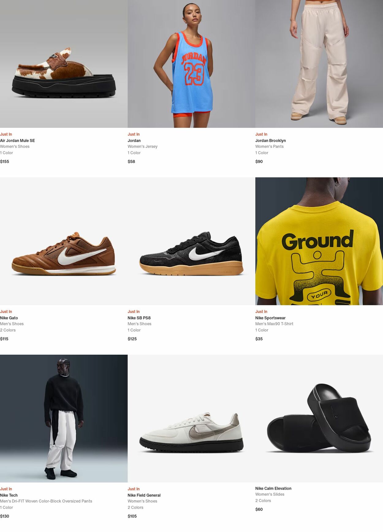 Weekly ad Nike 09/01/2025 - 09/10/2025