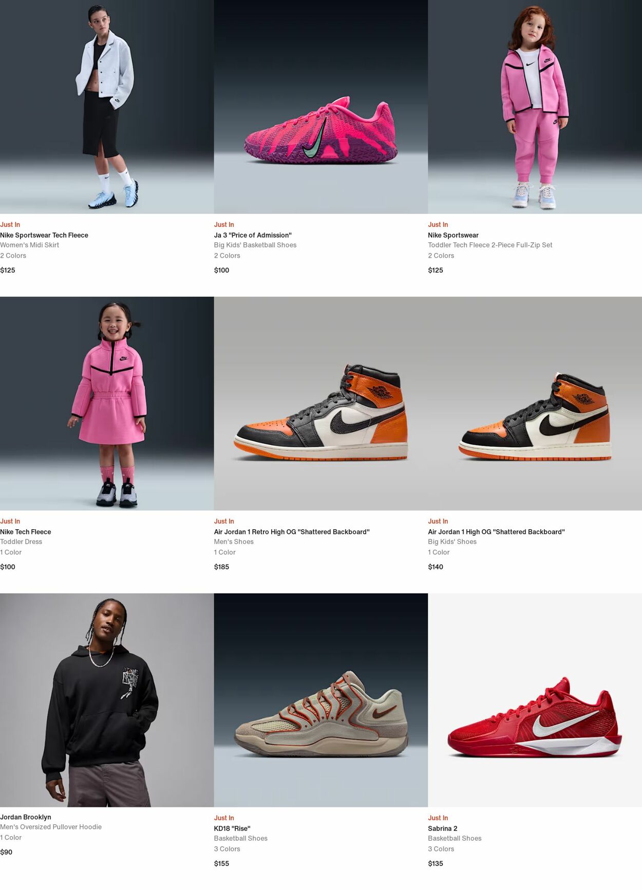 Weekly ad Nike 09/01/2025 - 09/10/2025