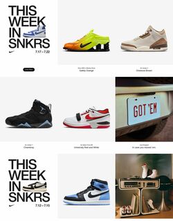 Weekly ad Nike 07/25/2022 - 08/25/2022