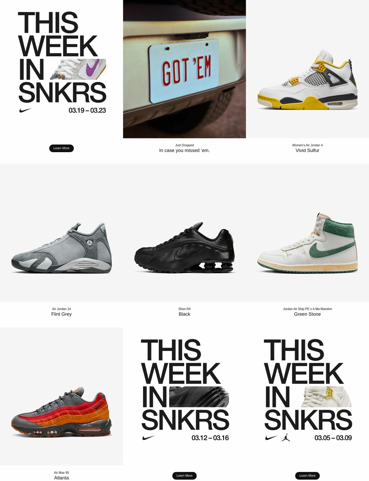Weekly ad Nike 03/18/2024 - 04/08/2024