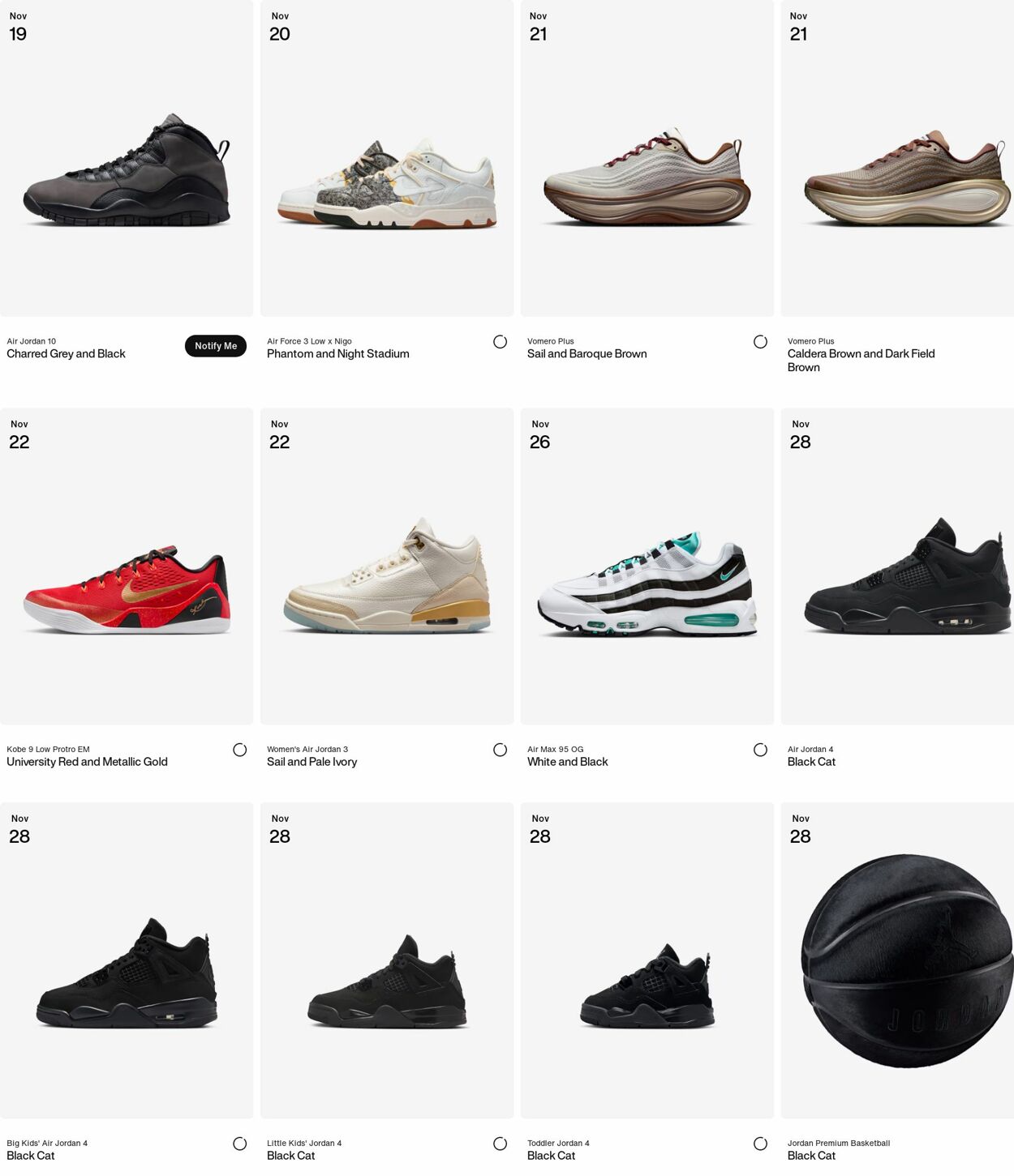 Weekly ad Nike 11/17/2025 - 11/26/2025