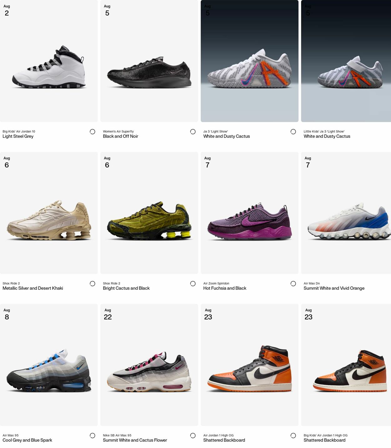 Weekly ad Nike 07/28/2025 - 08/06/2025
