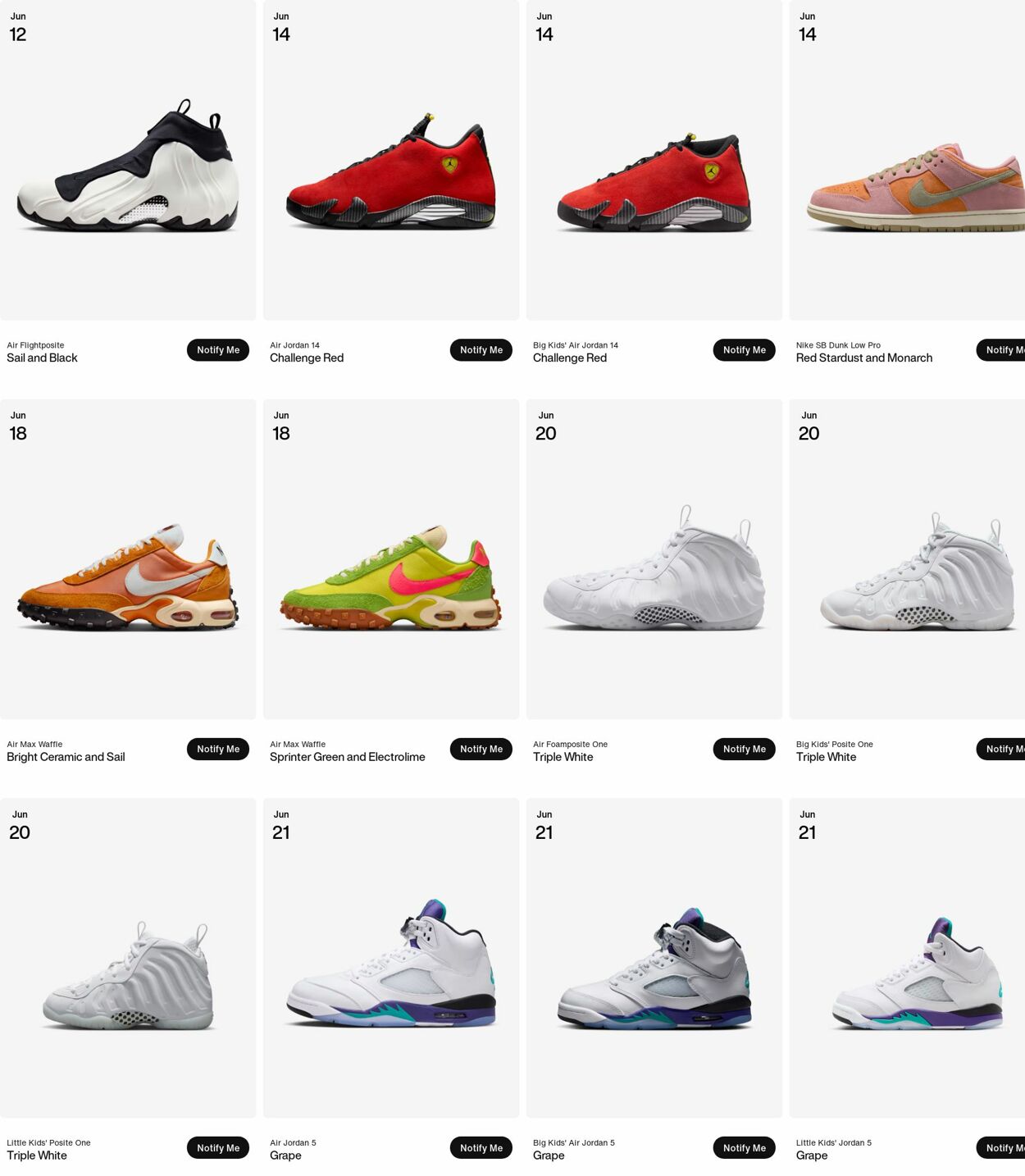 Weekly ad Nike 06/09/2025 - 06/18/2025