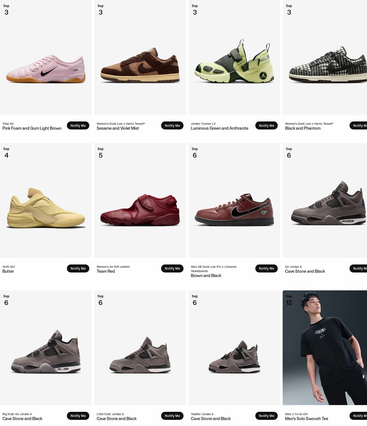 Weekly ad Nike 08/25/2025 - 09/03/2025