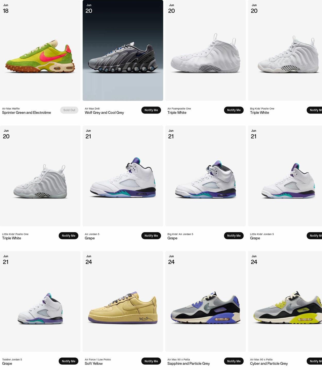 Weekly ad Nike 06/16/2025 - 06/25/2025